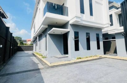 Modern Smart Newly Built 4 Bedroom Fully Detached Duplex with a BQ at ADENIYI JONES, IKEJA, LAGOS.